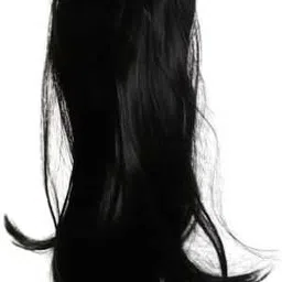 s mark Smooth hair /With Adjustable Clip Type (L 16 inch ,B 4.5 inch ) Hair Extension image 2