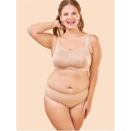 Enamor F048 Full Support Minimizer Bra - Nude-picture-48