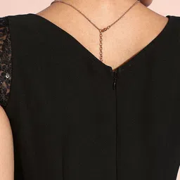 all about you Georgette Fit & Flare Maxi Dress image 2