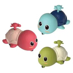 YAMAMA Press to Go Inertial Cute Turtle Toy for Kids Safe And Durable Baby Toy Interactive Toys for Toddlers - (Pack of 3 - Design And Color May Vary)-image-19