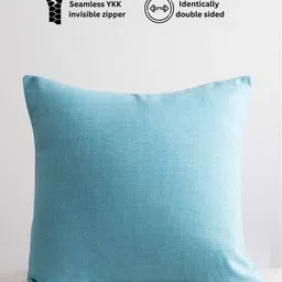 Copper-Red Blue Square Cushion Covers image 3