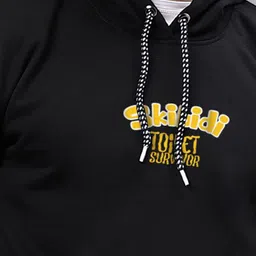 Mad Over Print Men Printed Hooded Sweatshirt image 4