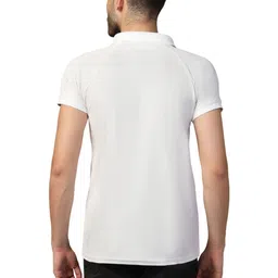 Blisstone Men Striped Polo Collar T-shirt image 4