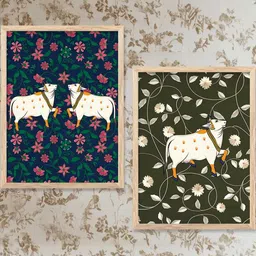 WALLLANE Brown Wood Wall Art-picture-25