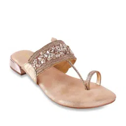 Metro Women's Rose Gold Sandals-image-0