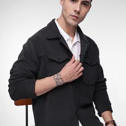 French Connection Men's Premium Spread Collar Tailored Jacket-image-94