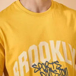 Club York Men Graphic Printed Cotton T-shirt image 3