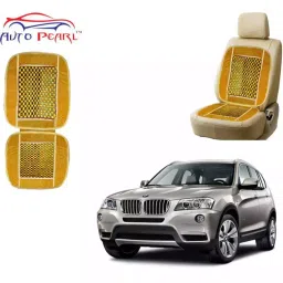 Auto Pearl VBS1B172 Polyester, Cotton Vehicle Seating Pad For BMW X3 Beige image 2