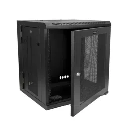 StarTech.com Black 12U Server Rack 610 x 640 x 550mm, RK12WALHM image 5