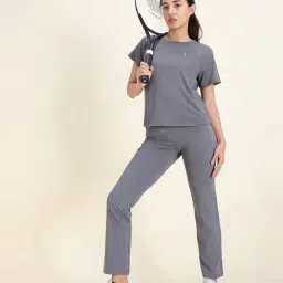 Zelocity By Zivame Grey Relaxed Fit Sports Top image 4