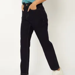 max Women Cotton Mid-Rise Regular Fit Jeans image 2