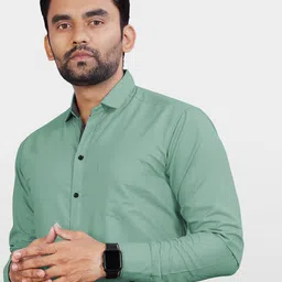 Metronaut Men Slim Fit Opaque Casual Shirt-image-55