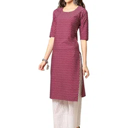 Ethnic basket Women Pack Of 2 Multicoloured Crepe Kurtas image 3