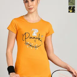 PAAVKI Pack Of 3 Typography Printed Cotton T-shirts-image-89