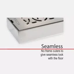 Chilly Circa 1000x100x30 mm Seamless Drain Channel Glossy Finish Silver, SC-CI-1000100 image 2