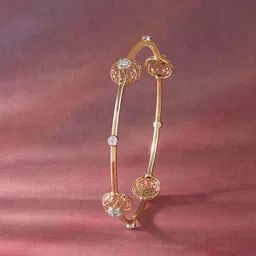Mia by Tanishq 14 KT Diamond Bangle-picture-35