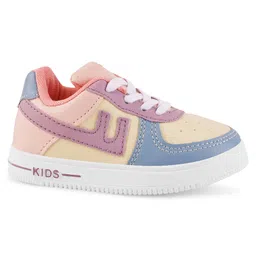 Lil Lollipop Colour Blocked Lace Up Shoes - Blue image 3