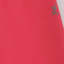 Doreme Single Jersey Knitted Three Fourth Leggings Solid Colour - Crimson Red image 3