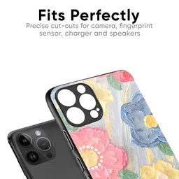 QRIOH Floral Printed iPhone 16 Back Case Mobile Accessories image 4