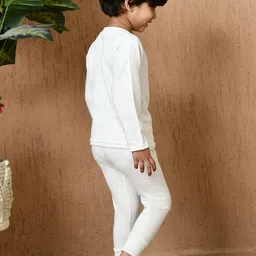 BAESD Kids Pack Of 2 Cotton Round Neck Thermal Set image 5