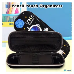 Bunie Space Theme Pencil Case for Kids Multicolor image 4