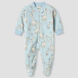 Juniors by Babyshop Boys Graphic Printed Long Sleeve Sleepsuit-image-15