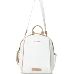PELLE LUXUR Solid Tasselled Ergonomic Backpack-image-29