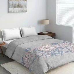 DDecor Grey & Blue Polyester 136 TC Comforter - Set of 1-picture-36