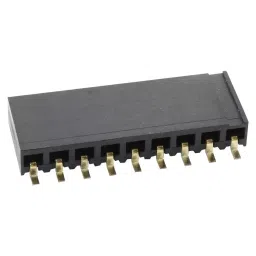 MULTICOMP PRO PCB Receptacles CONN, RCPT, 9POS, R/A, 1ROW, 2.54MM, 2212BR-09G-SM-TR (Pack of 900)-picture-46
