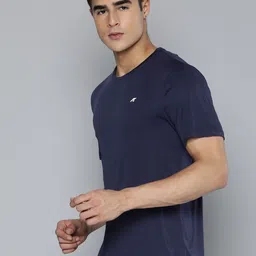 Alcis Anti Static Applique Slim Fit Running T-shirt-picture-22