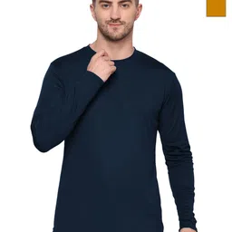 TQH Men Pack of 2 Dri-FIT Solid Round Neck Slim Fit T-shirts-image-66