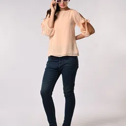 Iti Bell Sleeve Georgette Top-picture-10