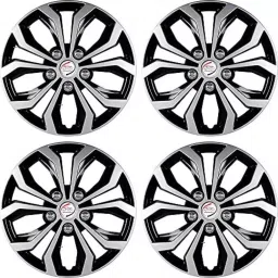 Auto Pearl DC04 R12  304.8 mm (12 Inch) Press Type Wheel Hubcap with Retention Ring Glossy Pearl DC Wheel Cover for Maruti Alto 800 VXI (Set of 4)-picture-24