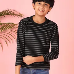 V-Mart Boys Striped Round Neck Pullover Sweater-picture-25
