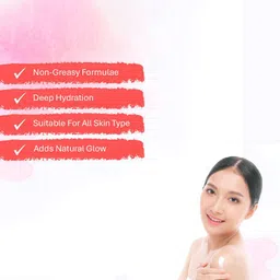 Oneway Happiness Rose Body Lotion With Aloe-Vera & Vitamin E - 300 ml image 4