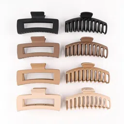 HANDBAG COLLECTION Women Set Of 6 Claw Clip-picture-48