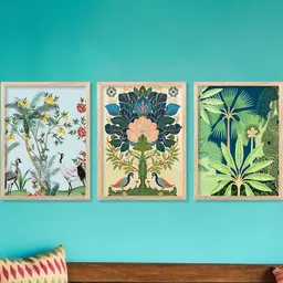 walllane Traditional Wall Art With Frame Home Decor Wall Painting For Living Room Office Bedroom-picture-34
