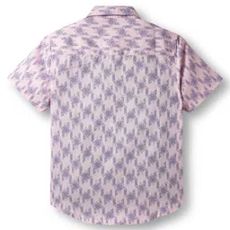 Pine Kids Viscose Woven Half Sleeves Shirt With Printed T-Shirt - Multicolour image 5