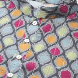 simaaya Sayisha Men Printed Sequinned Pure Silk Kurta with Trousers image 4