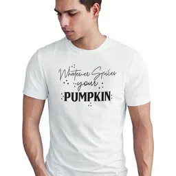 Seekbuylove Men Bio Finish Typography Printed Pure Cotton T-shirt-picture-43