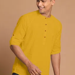 ZBIO Men Thread Work Kurta-picture-15