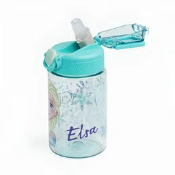 Disney Sea Green & Transparent Cartoon Characters Printed Water Bottle 450 ml image 4