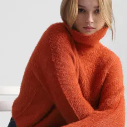 Only Orange Regular Fit Pullover-picture-10