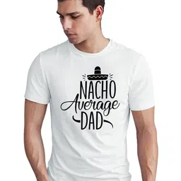 Seekbuylove Typography Printed Round Neck Pure Cotton Bio Finish T-shirt-picture-44