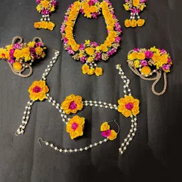 Ringzinnie Beaded Flower Jewellery Set-picture-37