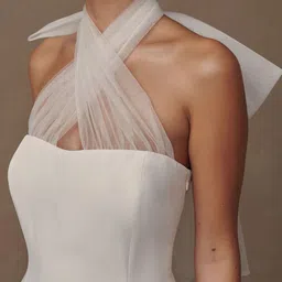 Bee Boe Satin A-Line Mini Dress image 3