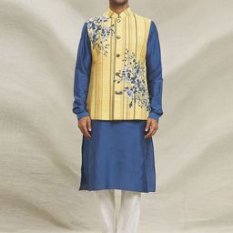 Arihant Rai Sinha Men Regular Kurta with Trousers-picture-15