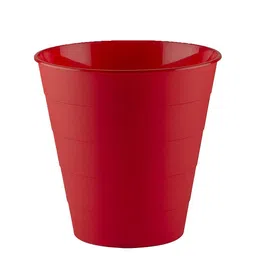 Kuber Industries Red Open Dustbin 8 L image 3
