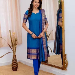 Snofi Creation Women Cotton Zari Kurta-image-16