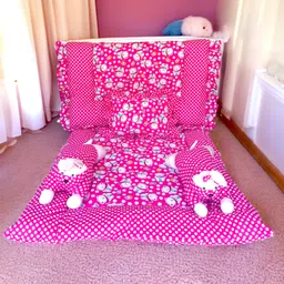 Safe n Cute Newborn Baby Cotton Rabbit Sleeping Bedding  Set (0-36 Months) mazenta-picture-15
